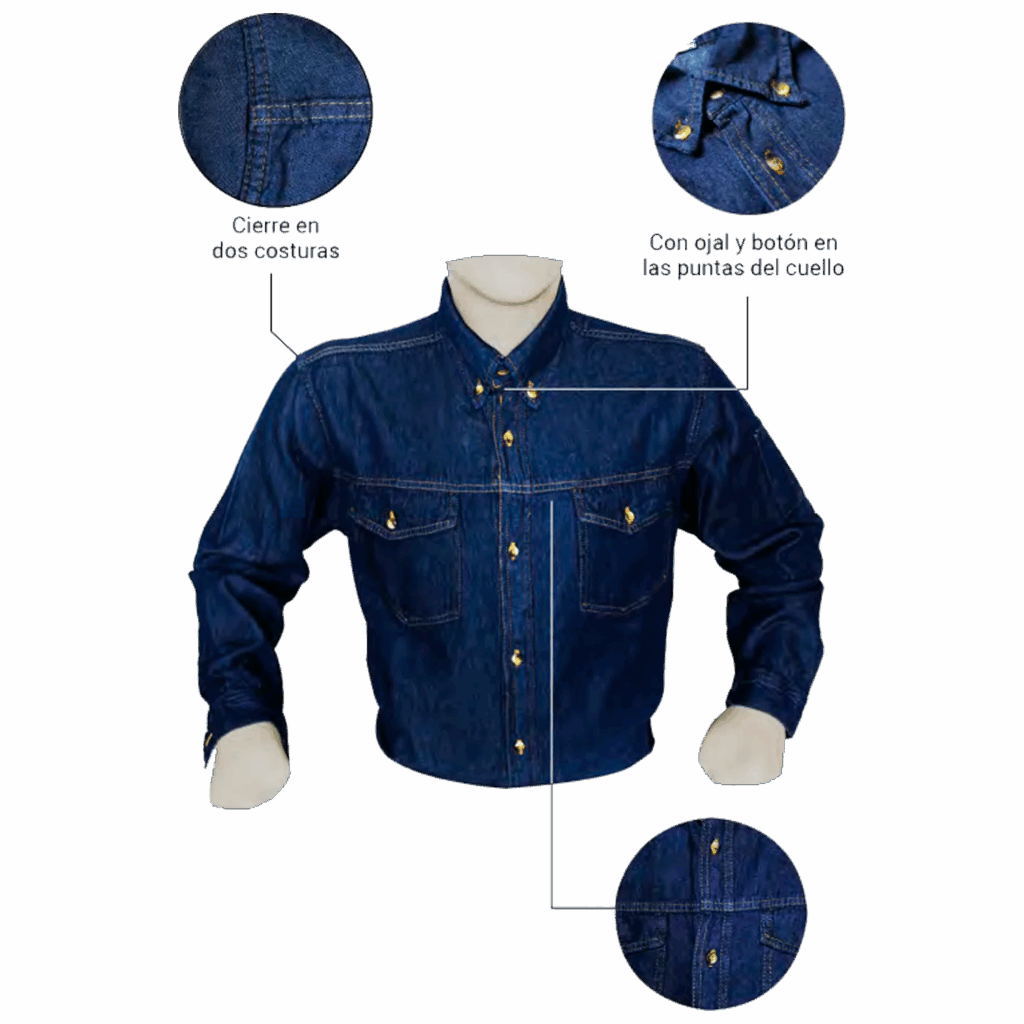 camisa de jean2321